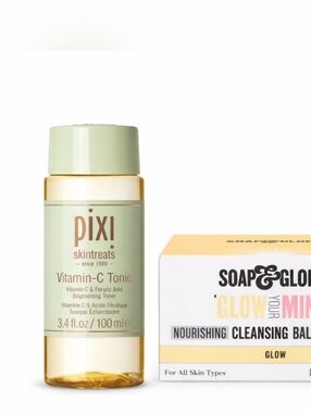 Pixi Vitamin C Tonic + Soap & Glory Glow Your Mind Cleansing Balm NEW